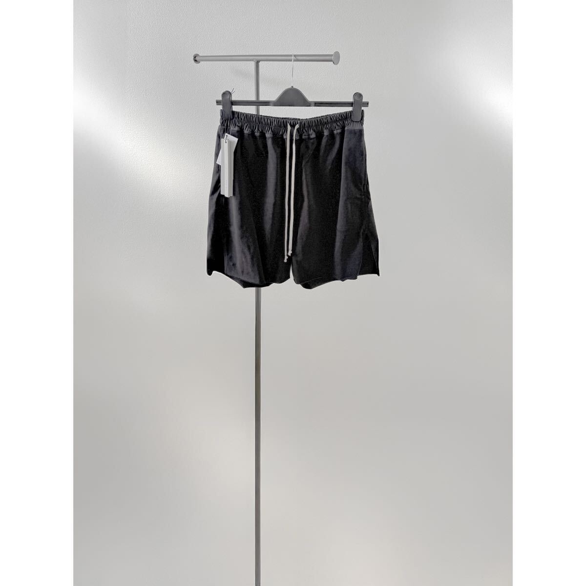 RICK OWENS BOXER SHORTS BLACK 48 boxers cargo creatch drawstring drkshdw pods オウエンス ショーツ ボクサー リック リックオウエンス拍卖