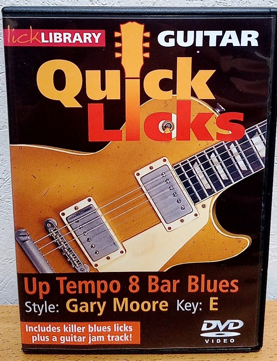 DVD Quick Licks: Gary Moore ゲイリー・ムーア ブルース Lick Library 送料無料拍卖