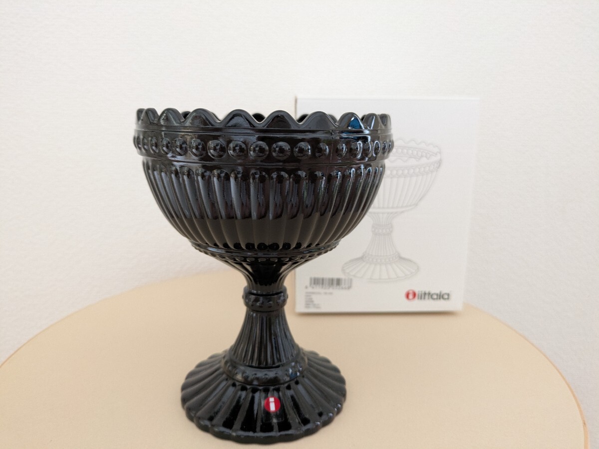 新品 イッタラ Iittala マリメッコ marimekko マリボウル ラージ ブラック 廃盤拍卖