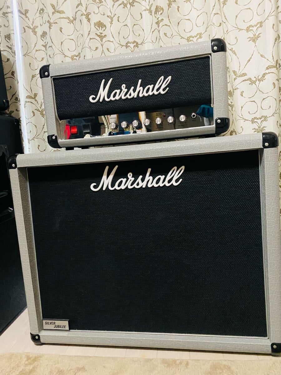 マーシャル Marshall 2525h 2536 セット 美品 marshall シルバージュビリー slash ギターアンプ拍卖