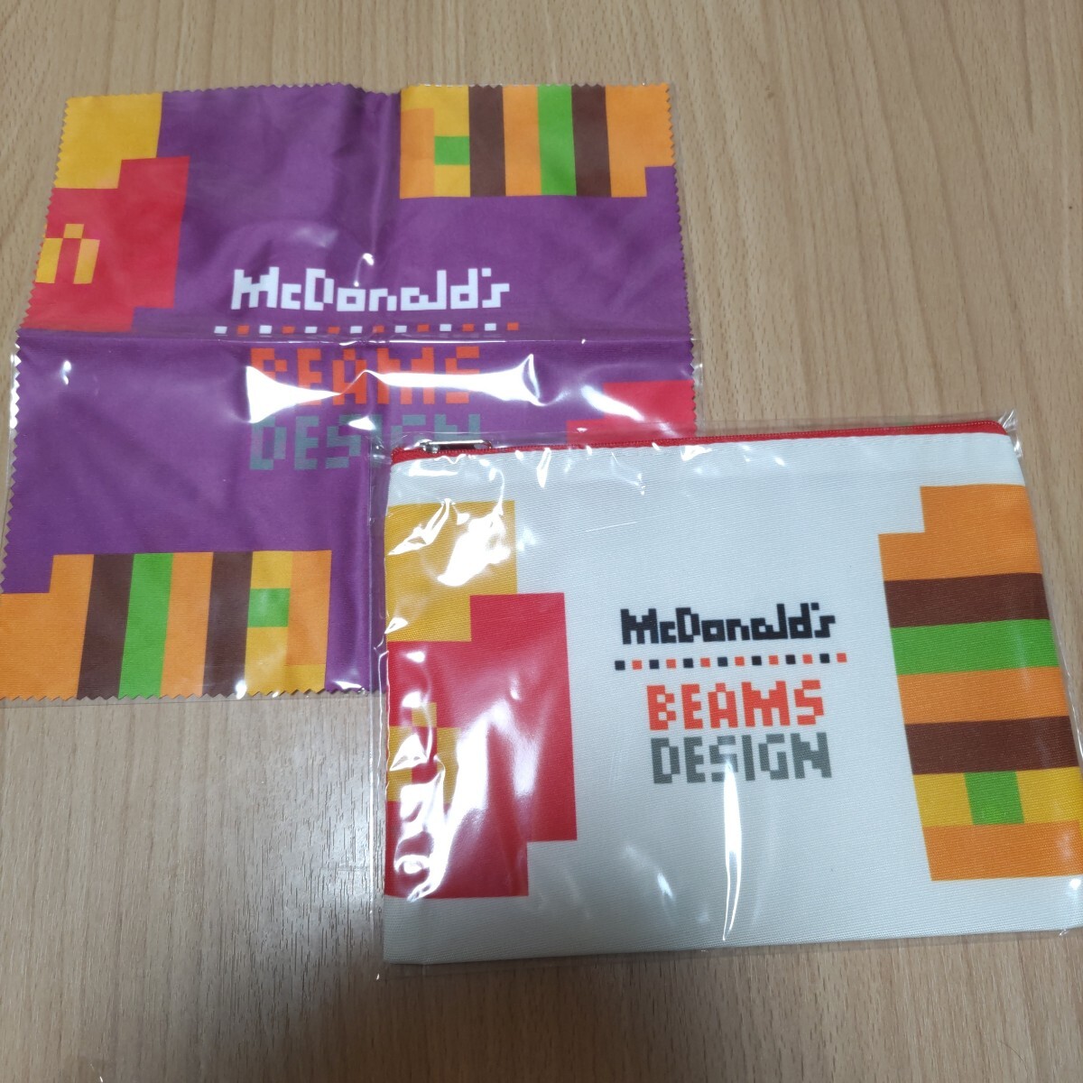 新品未開封 マクドナルド 福袋 2025 ポーチ クリーナークロス 2点セット マクド拍卖