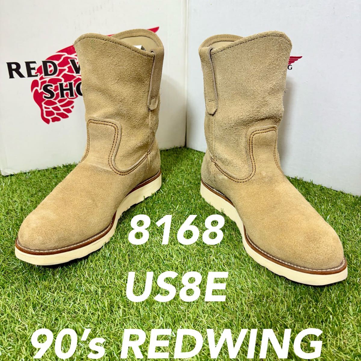 【安心品質0521】廃盤8168レッドウイング8E送料無料 匿名配送可USA REDWING拍卖