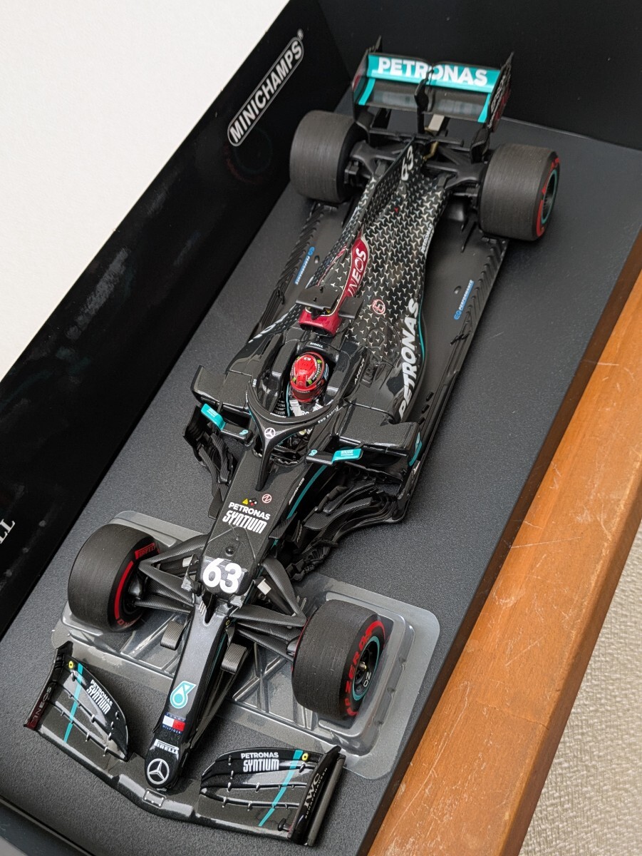 ☆ 稀少品!PMA 1/18 メルセデス AMG ペトロナス F1 チーム W11 EQ パフォーマンス #63 G.ラッセル サヒールGP 2020年 ☆拍卖