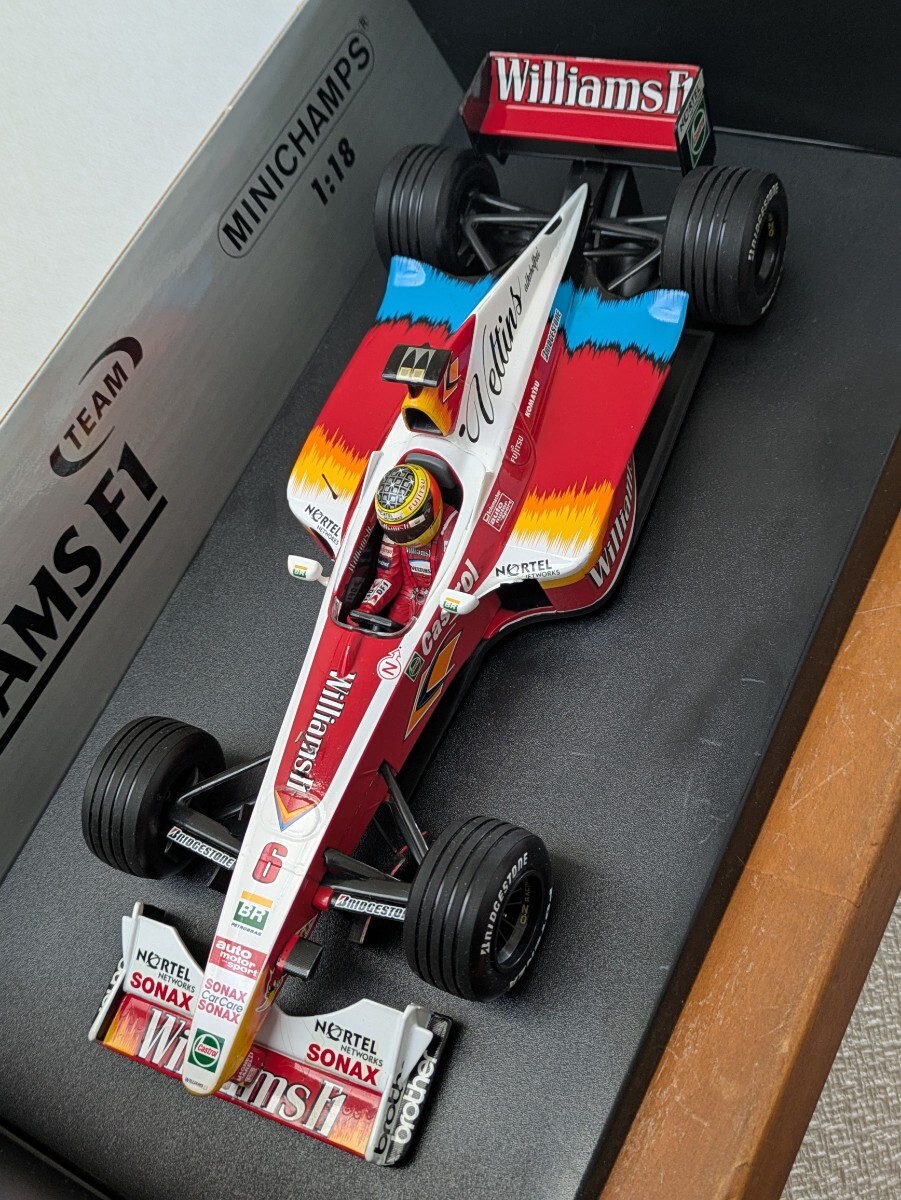 ☆ 1/18 PMA ウィリアムズ スーパーテック FW21 #6 R.シューマッハ 1999年モデル ☆拍卖