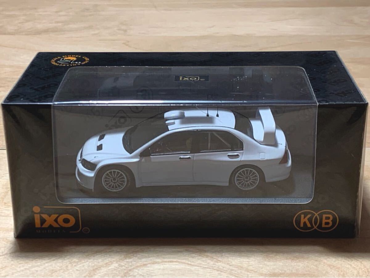 【国際貿易特注/新品:未開封】イクソ IXO 1/43 2005年 三菱 ランサー WRC プレーンボディ / MITSUBISHI LANCER WRC Plain Body ホワイト拍卖