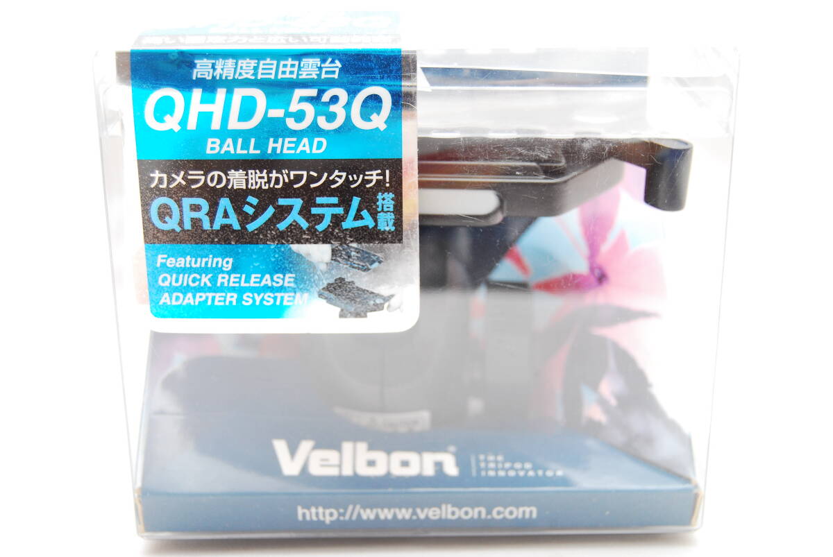 ★極上美品 Velbon 中型自由雲 QHD-53Q ベルボン★拍卖
