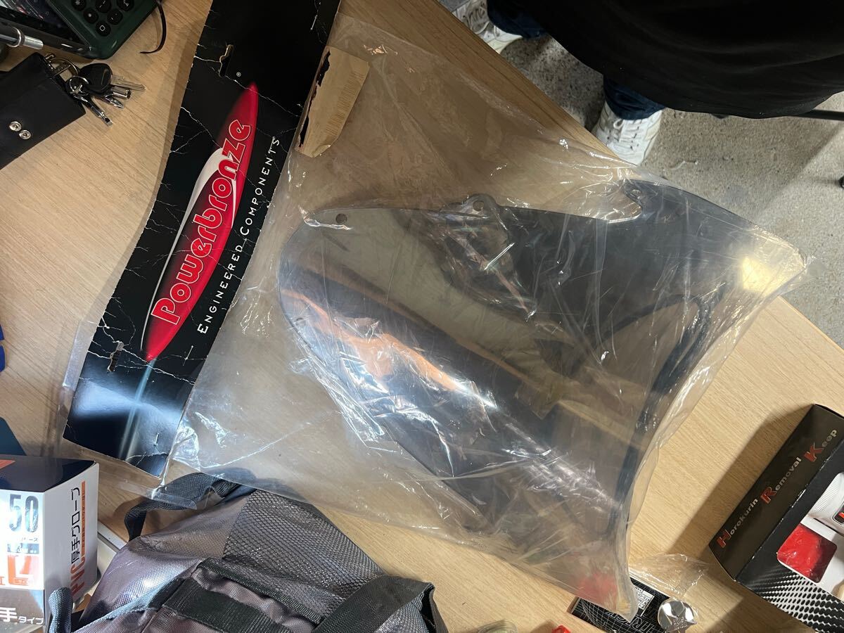 未使用訳あり品!パワーブロンズ製スクリーン!GSXR1000用!03〜04!拍卖