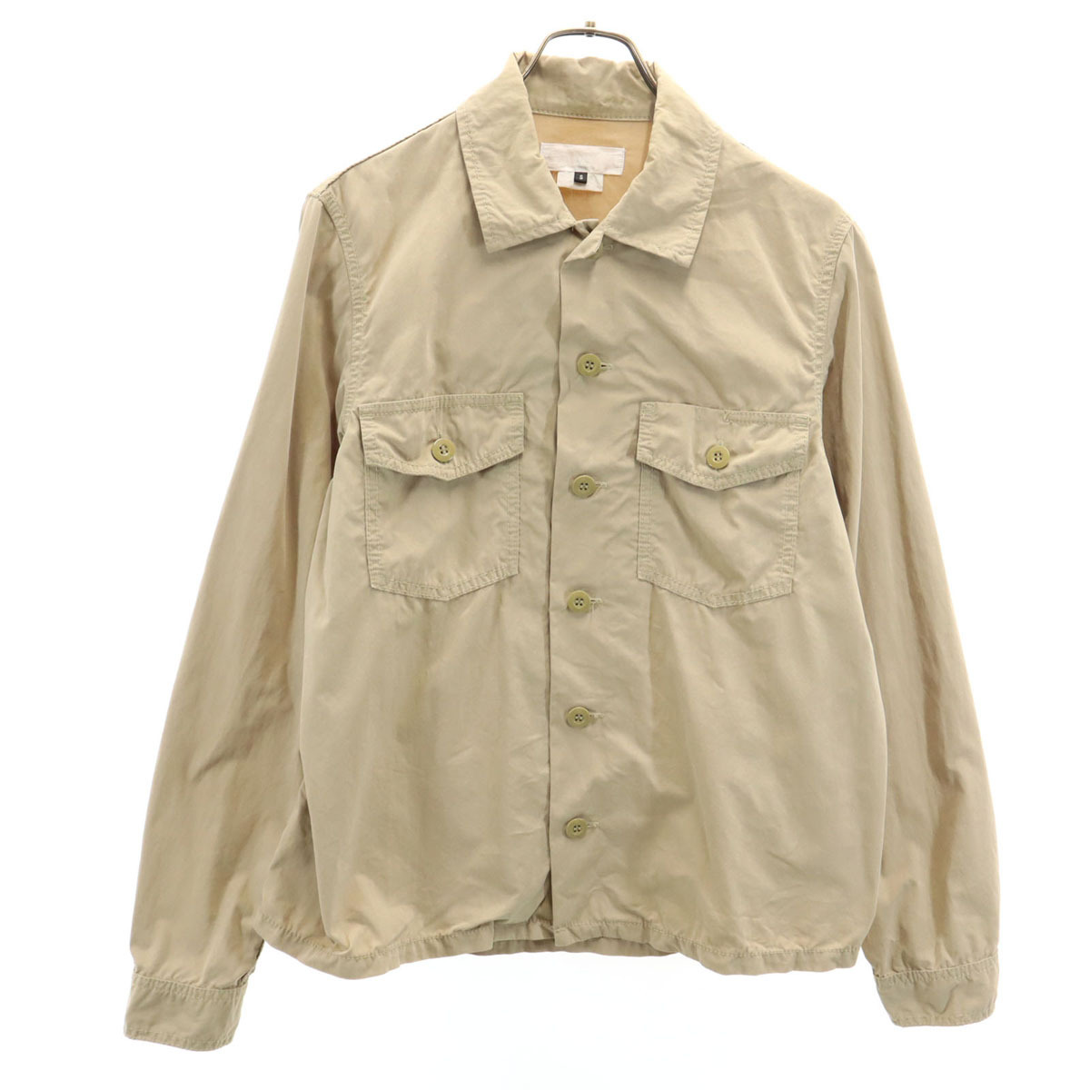 GANRYU ガンリュウ 2016年 日本製 長袖 ロングスリーブ シャツ S ベージュ COMME des GARCONS メンズ拍卖