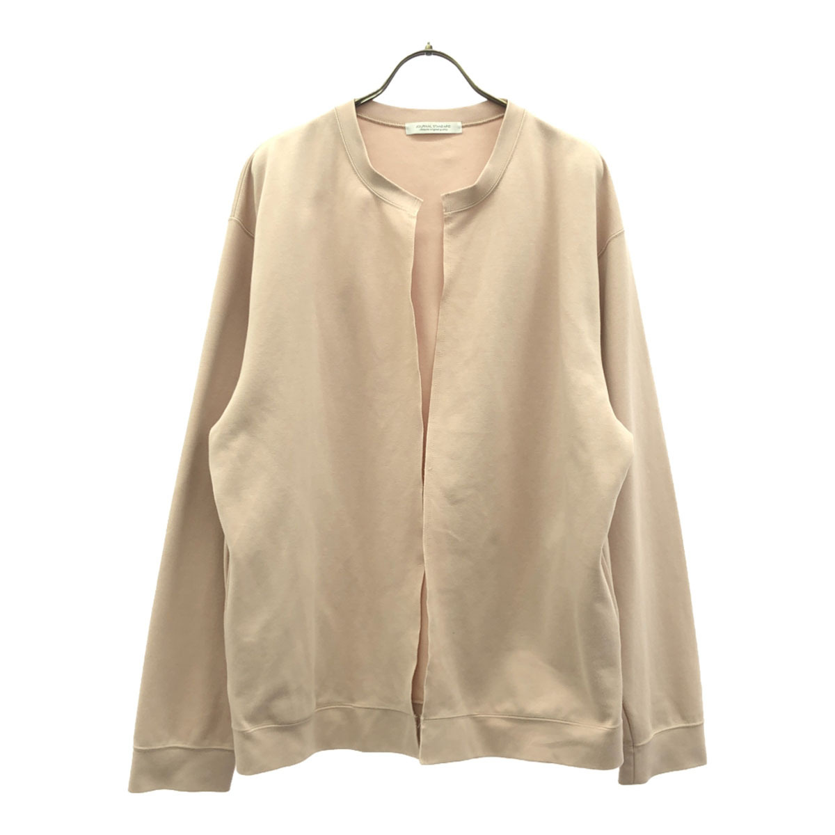 JOURNAL STANDARD ジャーナルスタンダード 日本製 ノーカラージャケット L ピンク レディース拍卖