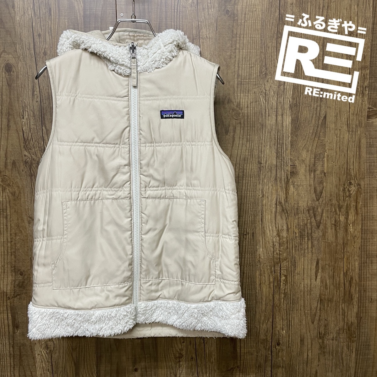 レディースS patagonia パタゴニア ロスガトスベスト リバーシブル 5017拍卖