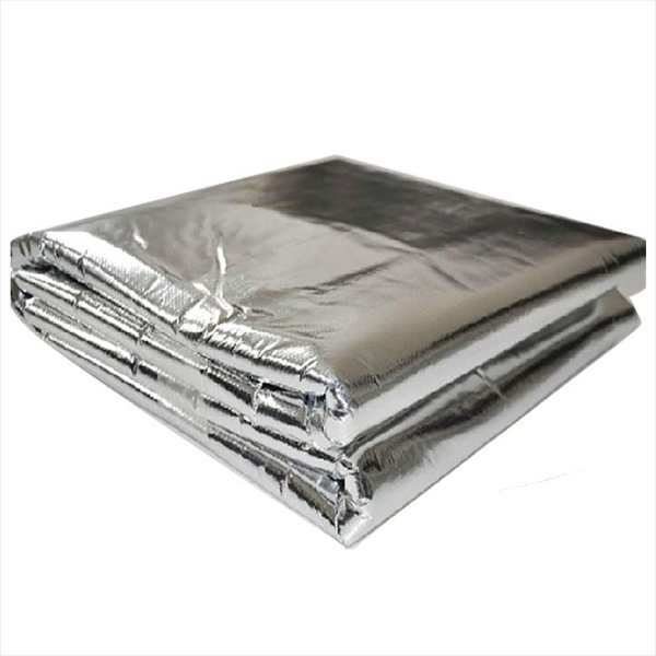 エンジン ボンネット 遮熱 シート 裏面 テープ 仕様 防水 銀色 厚さ 6mm SN-232-HS バッテリー アルミ(100cm×140cm 大判サイズ)拍卖