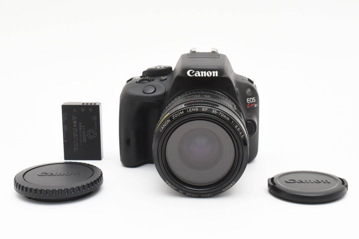 キヤノン Canon EOS Kiss X7 ボディ デジタル 一眼レフカメラ レンズキット 中古拍卖