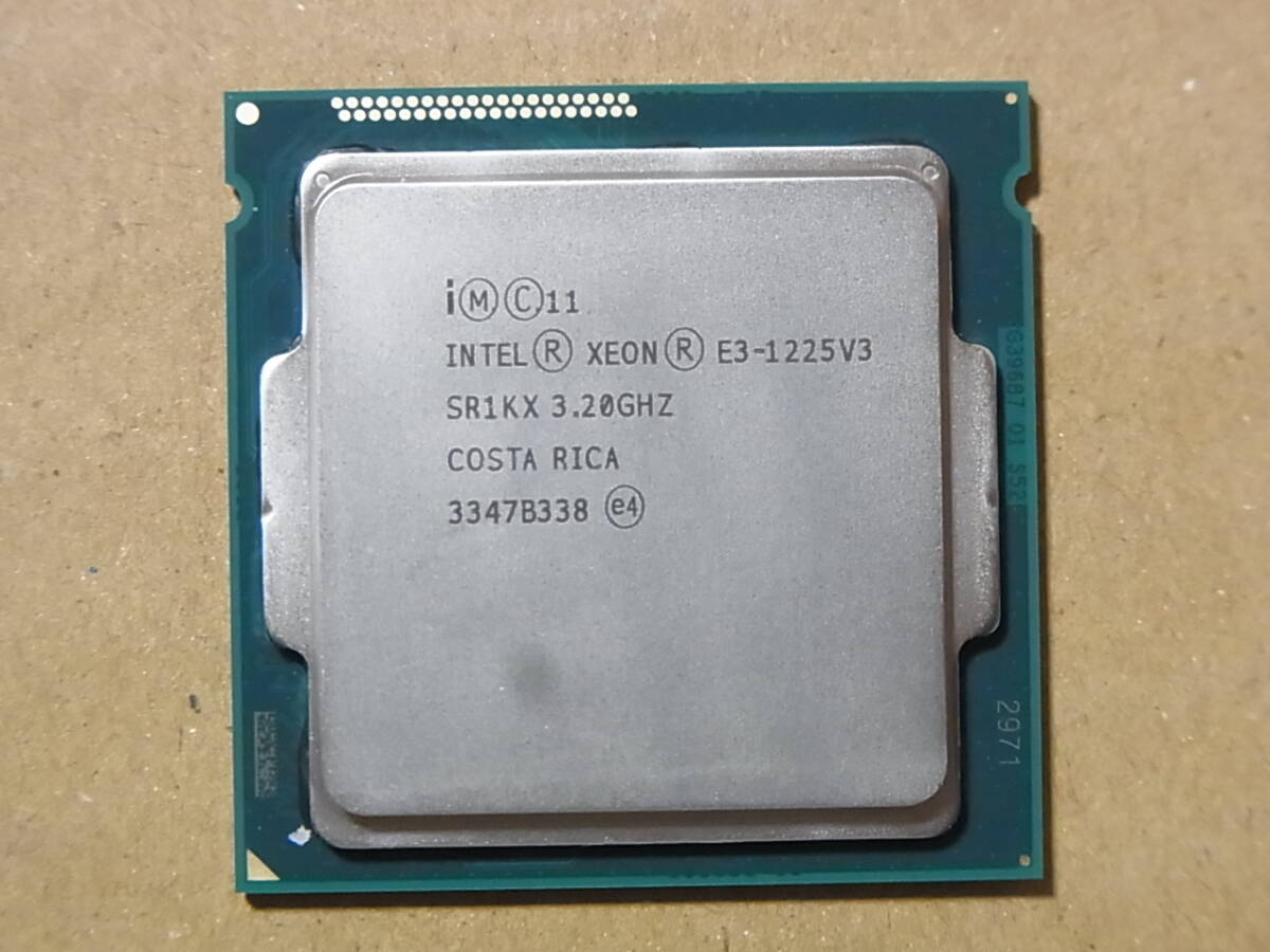 ■Intel Xeon E3-1225 V3 SR1KX 3.20GHz Haswell LGA1150 4コア 4スレッド (Ci1150)拍卖