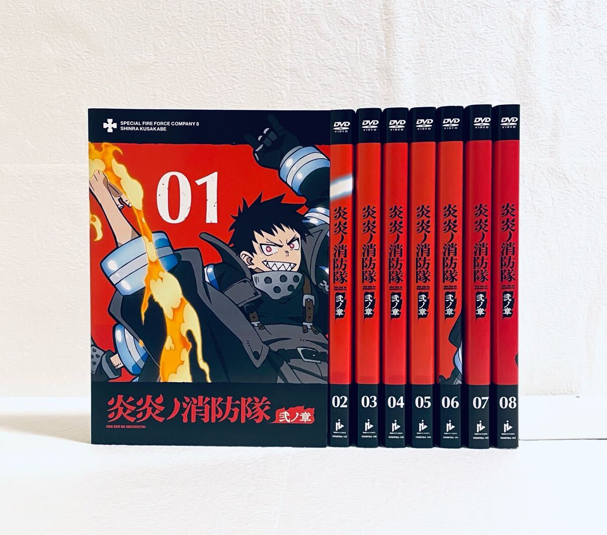 炎炎ノ消防隊 弐ノ章 FIRE ROFRSE SEASON2 レンタル版DVD 全巻セット拍卖