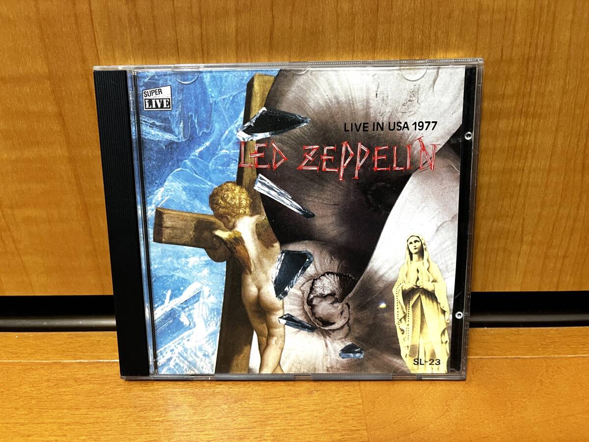 【ライブ盤/国内盤/コレクター向け】Led Zeppelin『Live in USA 1977』(レッドツェッペリン/Super Live/SL-23/Banana/BAN-028-A)拍卖