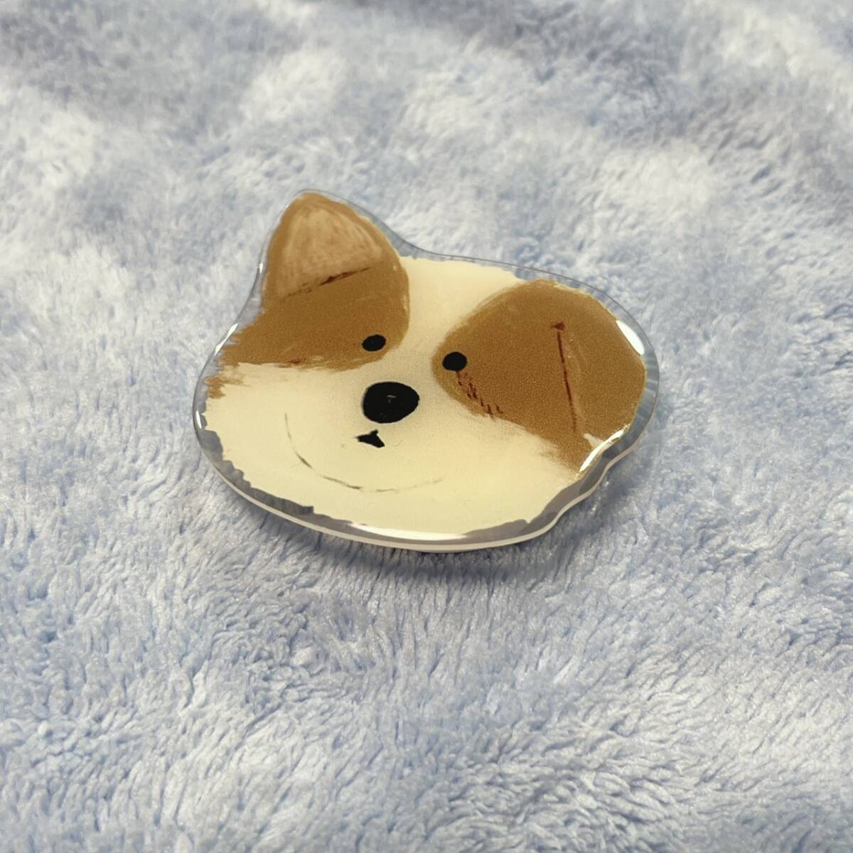 犬型 スマホグリップ iPhone Samsung Galaxy 可愛い 愛犬 コーギー NE0116 M01拍卖