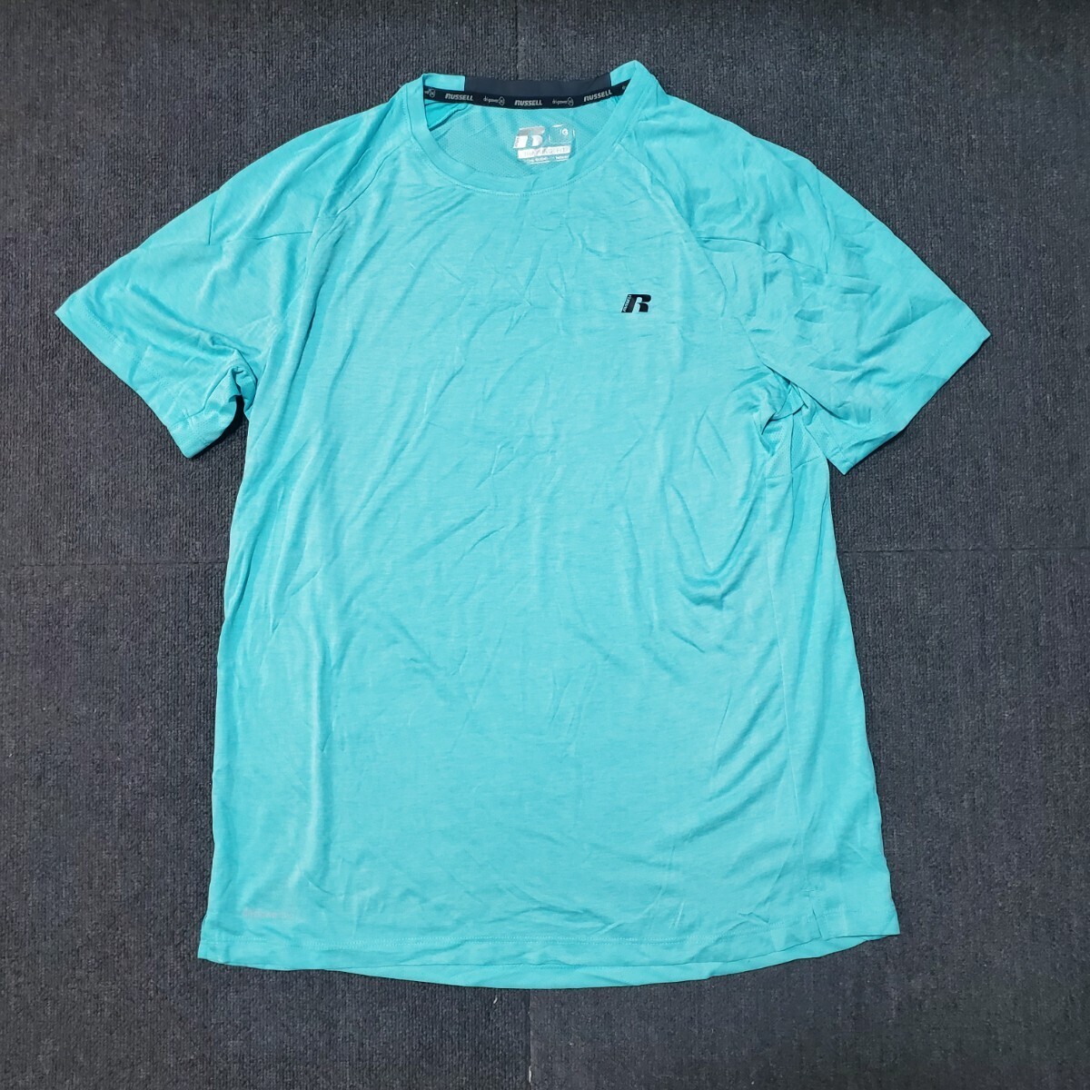 アメリカ直輸入 Russell 新品 ランニング 半袖Tシャツ ランニング NCAA トレーニング Tシャツ 吸汗速乾 XL拍卖