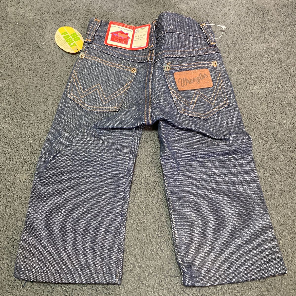 【未使用】Wrangler ラングラー 94W24DD ジーンズ デニムパンツ 1T SLIM キッズ ベビー 子供服 ビンテージ古着 デッドストック拍卖