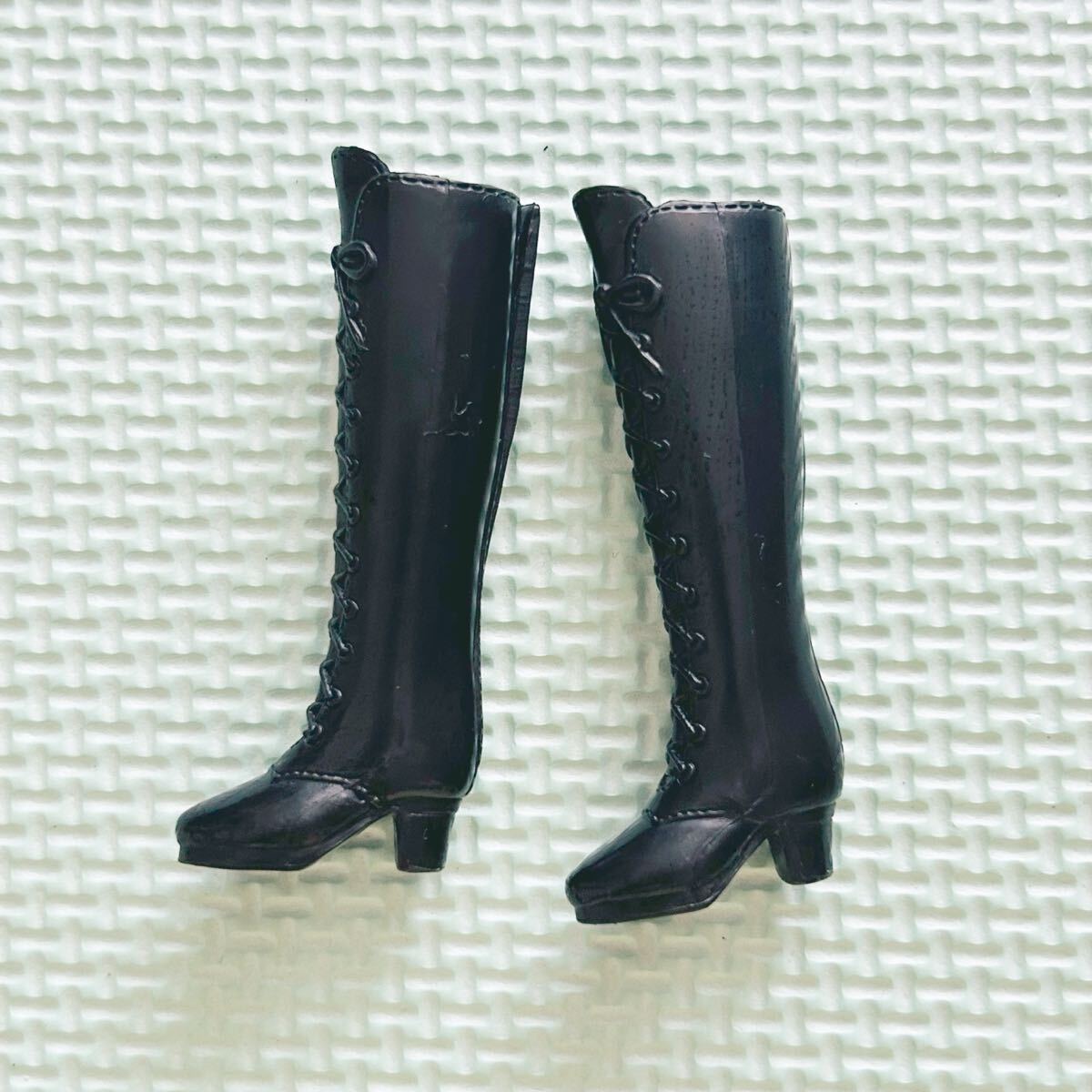 メーカー不明 ドール用 ブーツ ブラック拍卖