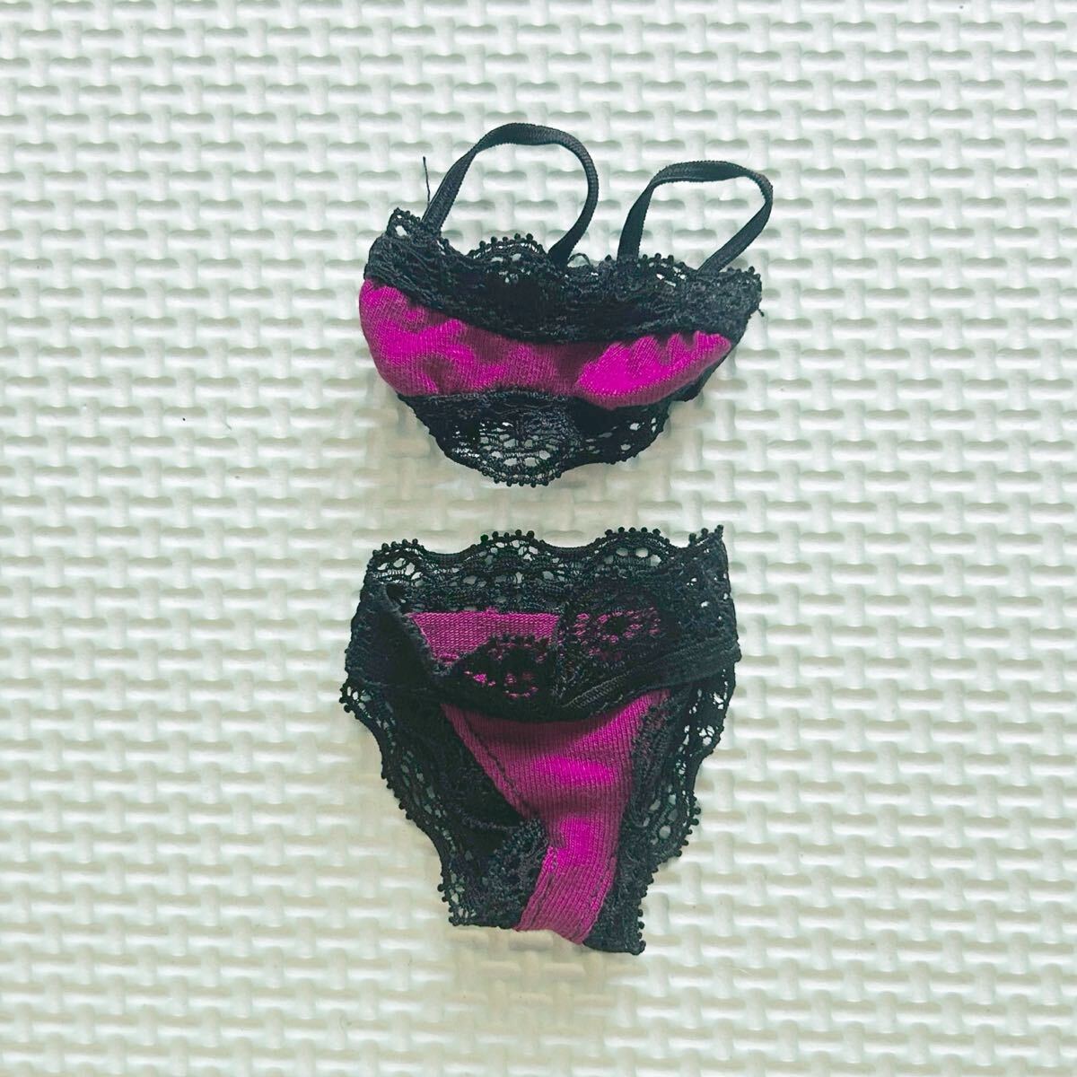 メーカー不明 ドール用 ランジェリー パープル レース拍卖