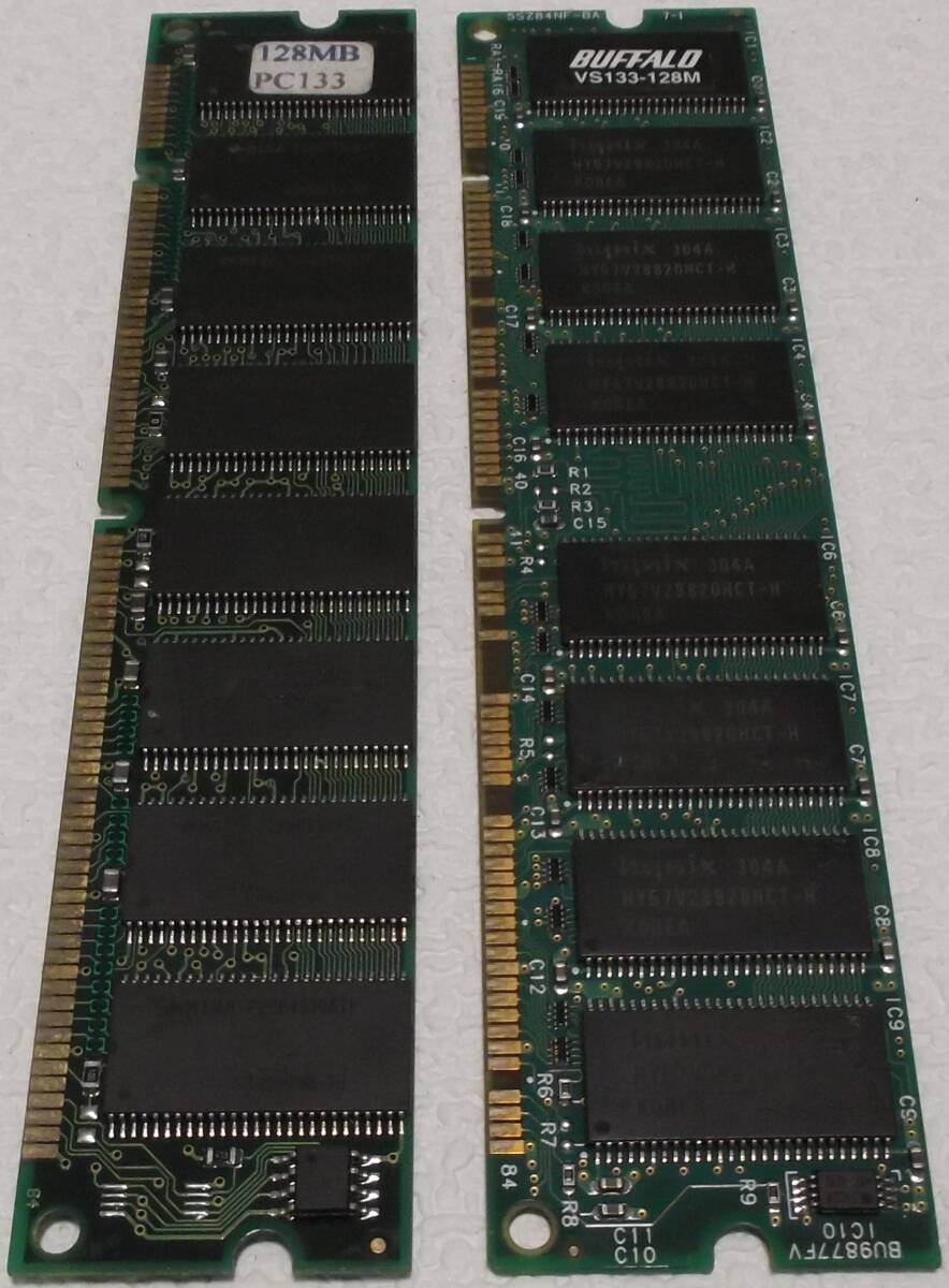 中古品 DIMM PC133-128M 256MB(128M*2) 現状品⑭拍卖