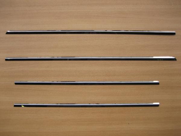 エリシオンプレステージ RR1 RR2 RR5 RR6 超鏡面 ステンレス メッキ ウィンドウ モール 4PC ウェザーストリップ カバー WIN-SIL-047拍卖