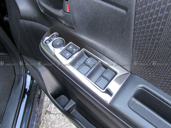 ステップワゴンスパーダ RK5 超鏡面 ステンレス メッキ ウィンドウ スイッチ カバー インテリア ボタン ドア ガーニッシュ WIN-SWI-007拍卖