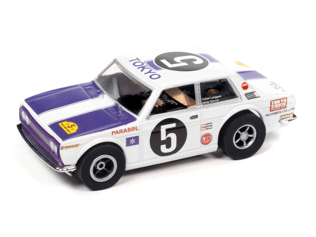 AUTO WORLD XTRACTION 1970 DATSUN 510 (WHITE) ダットサンブルーバード☆AFX/TYCO/HOスロットカー拍卖