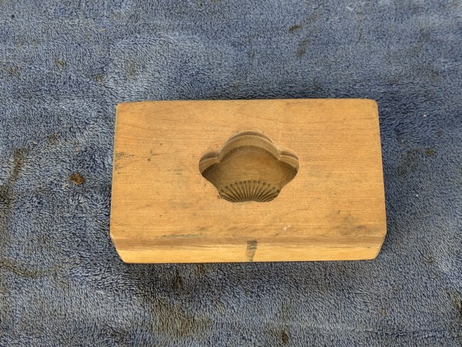 和菓子 木型、W133×D75×H43mm拍卖