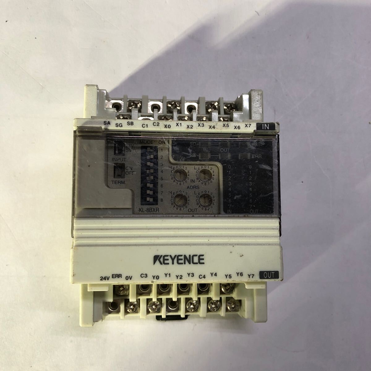 KEYENCE PLC KL-8BXR 省配線I/O装置 /p拍卖