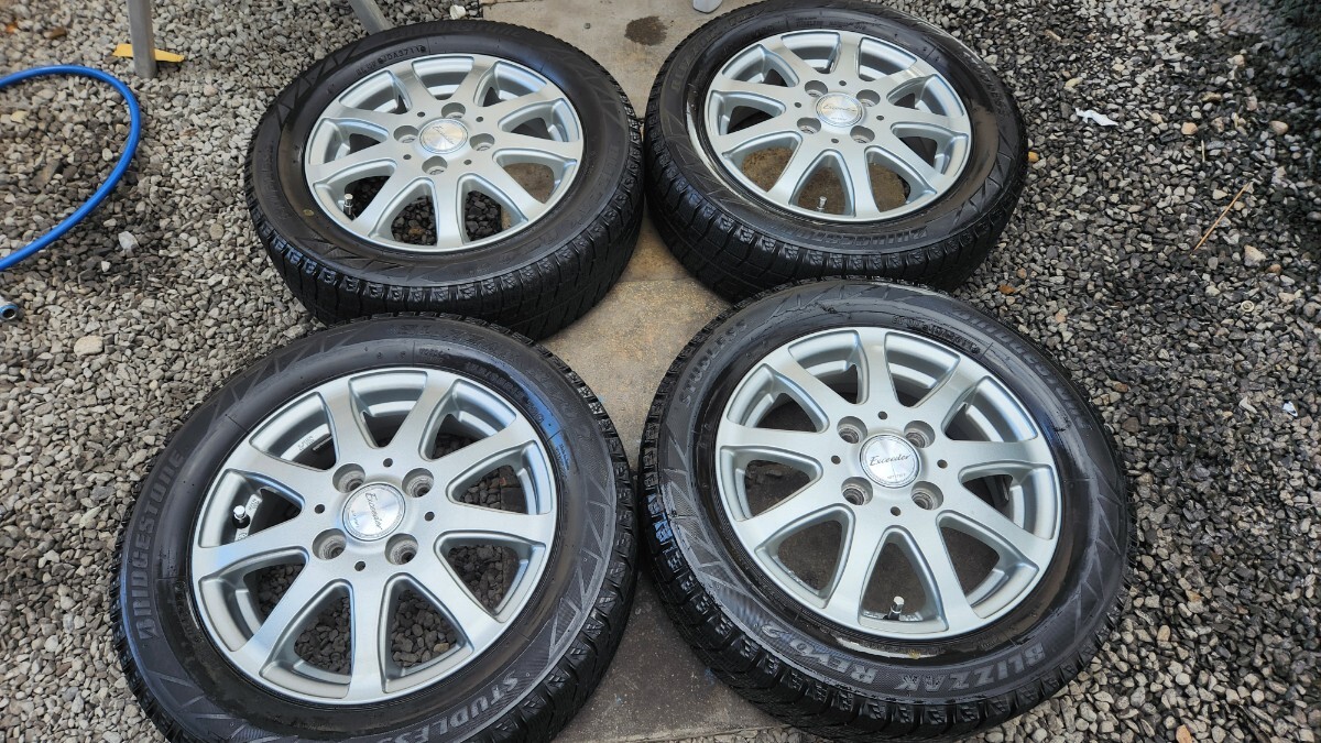 EXCEEDER 13インチ アルミ ホイル 4本セット!! 軽自動車 ホイール 155/65/13 エクシーダー エクシーダ タイヤ拍卖