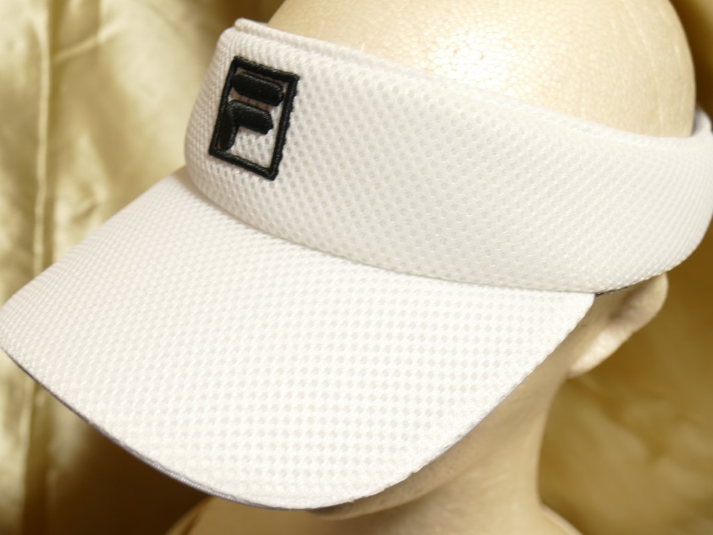 SFA50★春夏★FILA GOLF★フィラゴルフ★軽量メッシュサンバイザー★WT拍卖