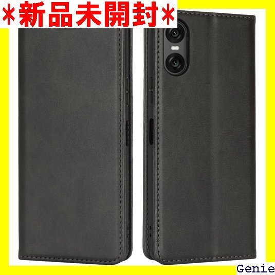 Eastwave for Xperia 10 VI ケ スタンド機能 人気 おしゃれ 二つ折り 耐衝撃 ブラック 55拍卖