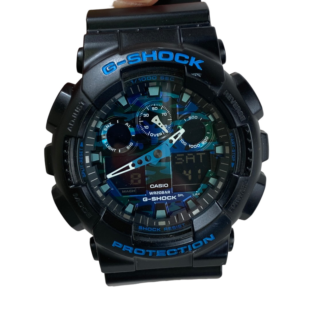 稼働品 CASIO G-SHOCK GA-100CB-1ADR 腕時計 aa05拍卖