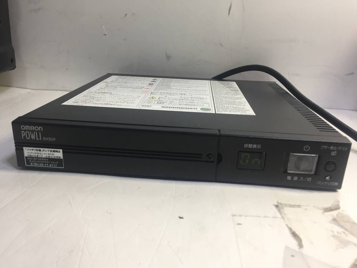 ◎OMRON オムロン BX50F OMRON POWLI 無停電電源装置拍卖