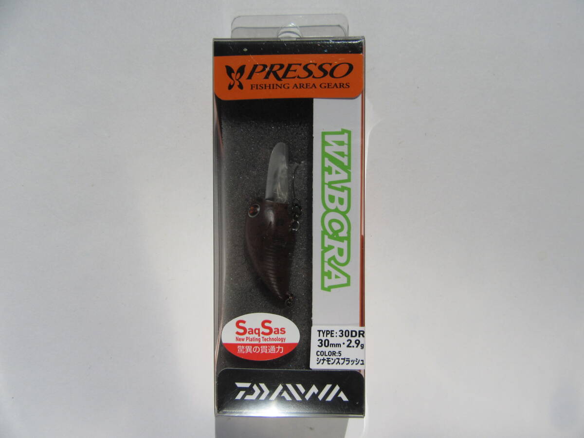 Daiwa PRESSO WABCRA DR 30mm 2.9g ダイワ プレッソ ワブクラ ディープランナー 管釣り エリア トラウト拍卖