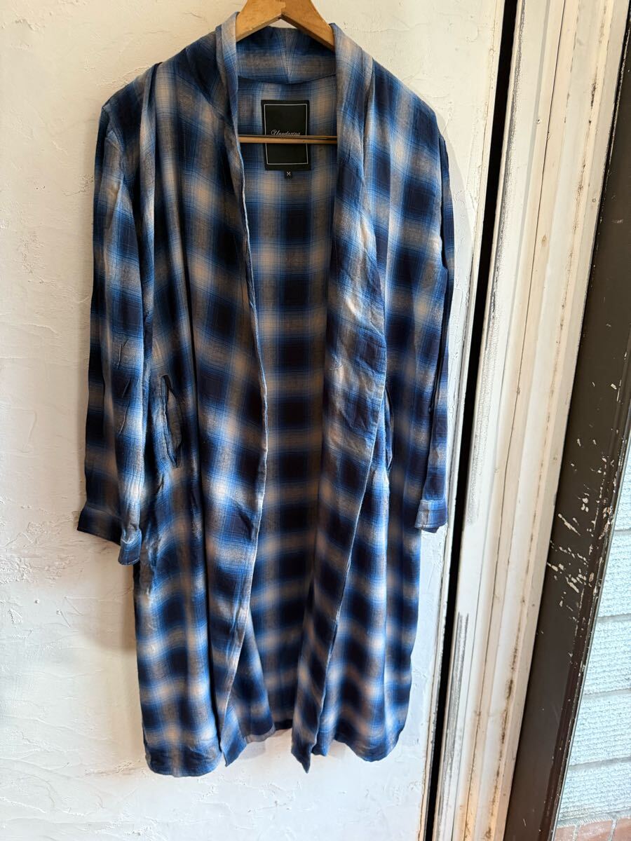 オンブレチェック レーヨンガウン カートコバーン 拍卖