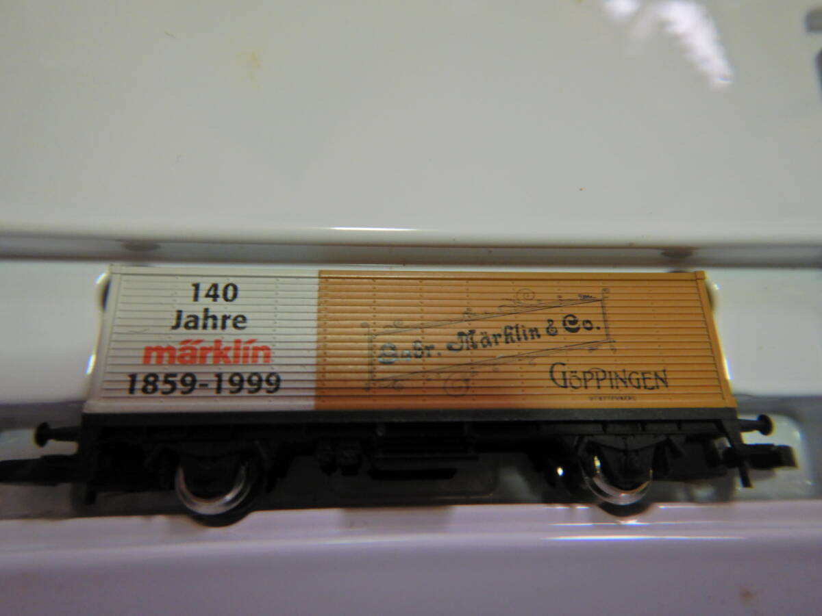 メルクリンZゲージ 貨車 140周年? ピンバッチ 箱つき拍卖