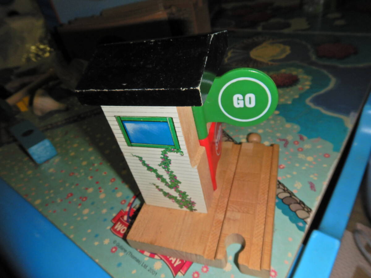 木製 きかんしゃトーマス STOP&GO拍卖