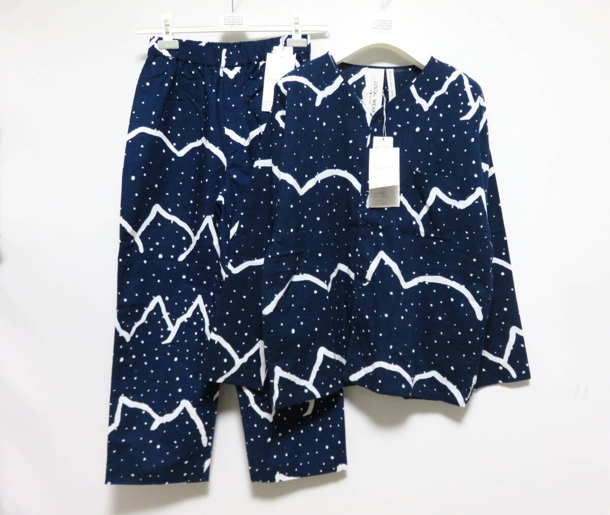 新品 Snow Peak × LOCAL WEAR IWATE セットアップ 山脈 スノーピーク KOIKUCHI Shirt KOHABA PANTS 京屋染物店 シャツ イージー パンツ拍卖