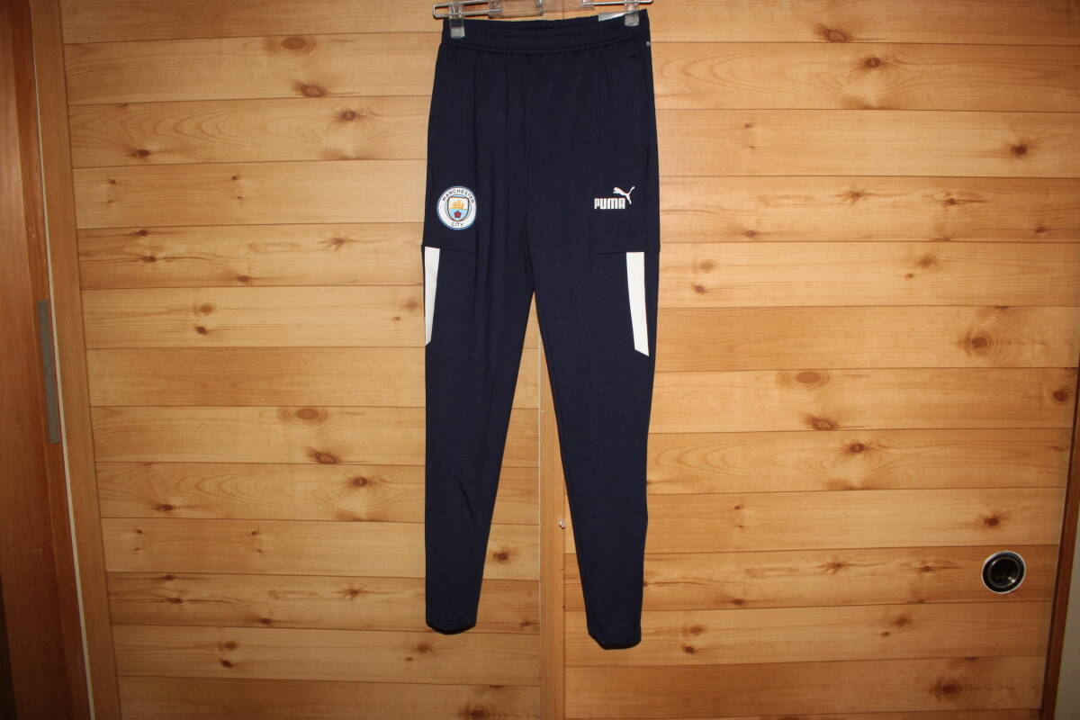未使用 US/XS 紺 プーマPUMA  マンチェスターシティ 22/23 プレマッチ トラックパンツ 767781 ジャージパンツ 送料無料即決拍卖