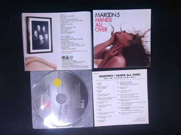 ハンズ・オール・オーヴァー CD マルーン5 MAROON5 即決 送料200円 425拍卖