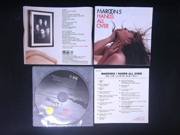ハンズ・オール・オーヴァー CD マルーン5 MAROON5 即決 送料200円 426拍卖