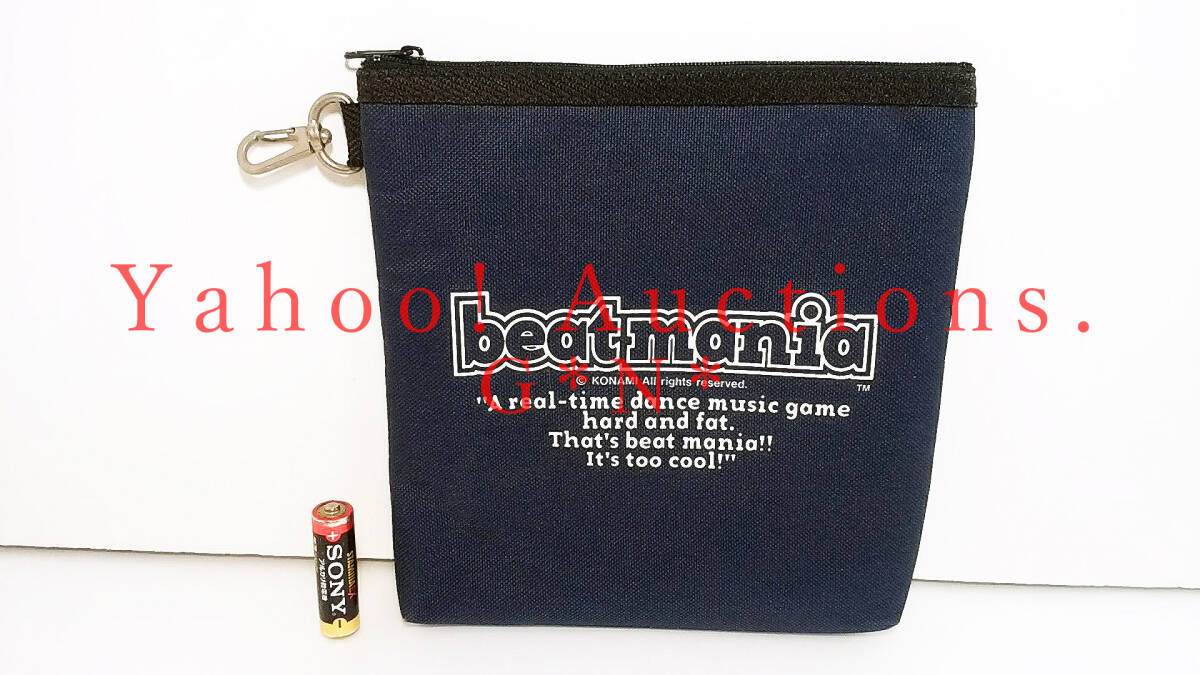 KONAMI beat mania music Player Pouch /BEMANI ビートマニア ミュージックプレイヤー ポーチ カラー:ブルー 非売品(not for sale)拍卖