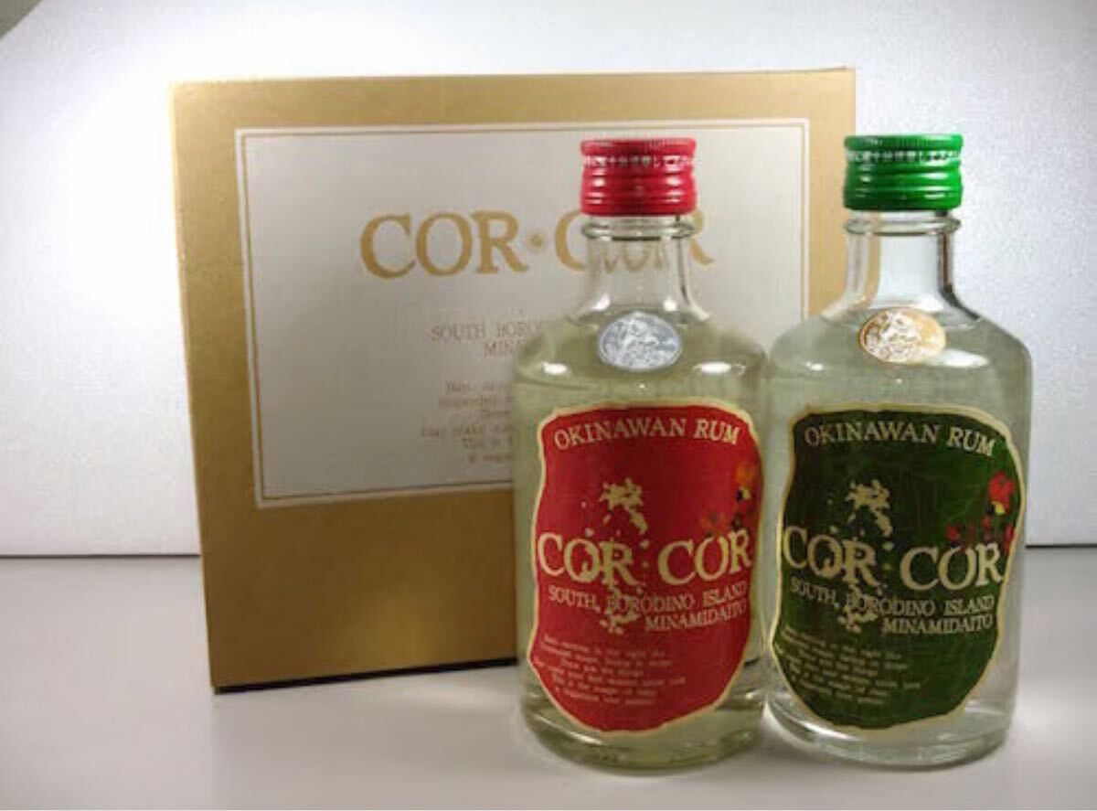 ★新品未開封★ 沖縄産 ラム酒 CORCOR・300mlセット × 4箱 拍卖