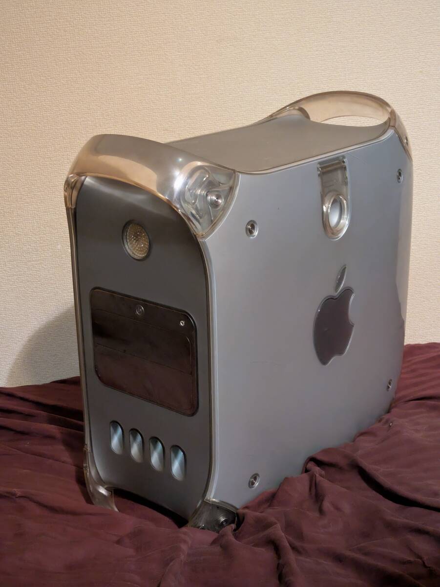 中古 ケース Apple Power Mac G4 (Mirrored Drive Doors) マザーボード付 (動作未確認)拍卖