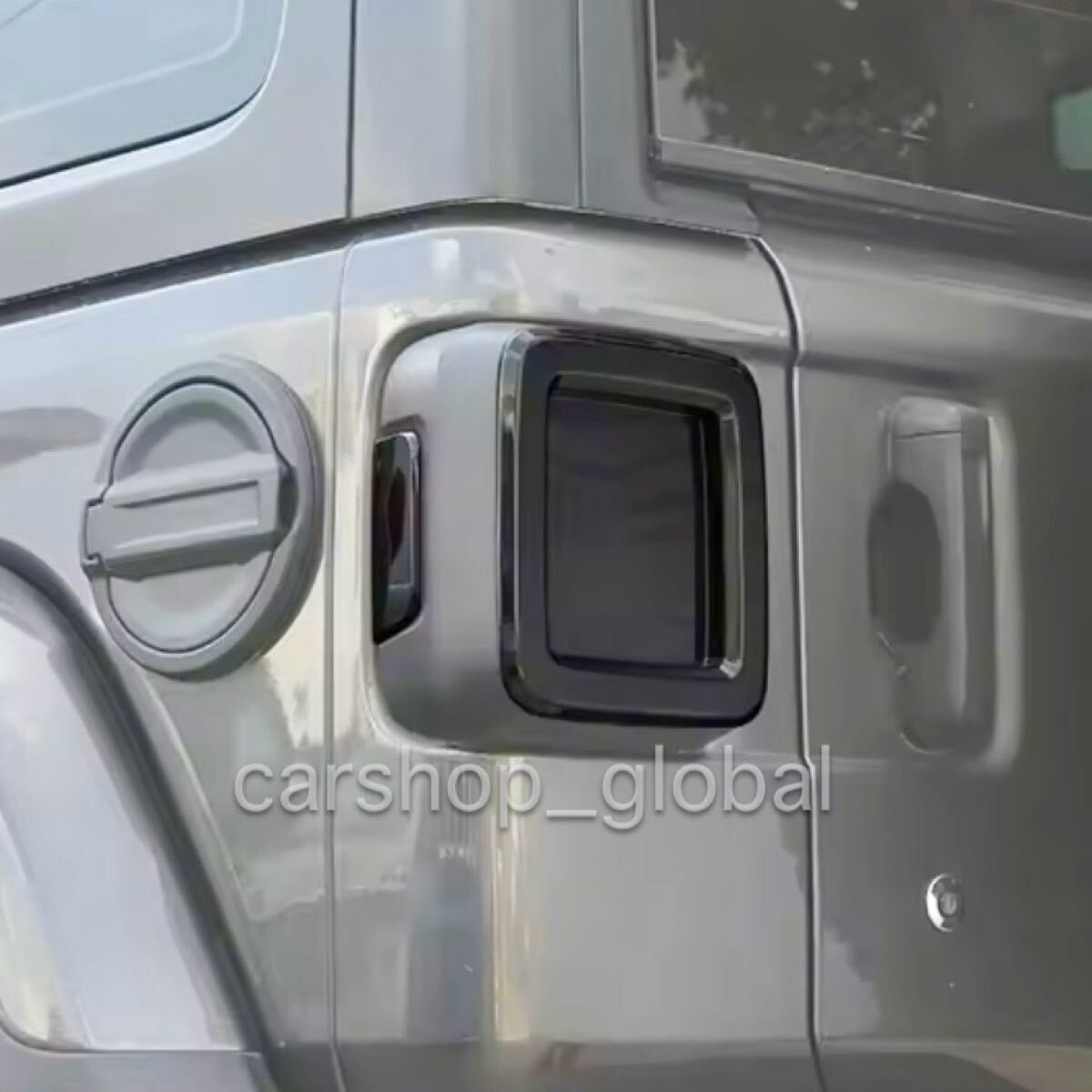 Jeep ジープ ラングラー JL テールライト テールランプ スモーク カバー トリム 3.6L スポーツ/ウィリス等拍卖