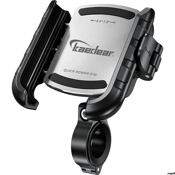 【高機能で安心して使えるバイク用スマホホルダー】 携帯ホルダー バイク用スマホホルダー 振動吸収 マウント 対応 レバー操作拍卖