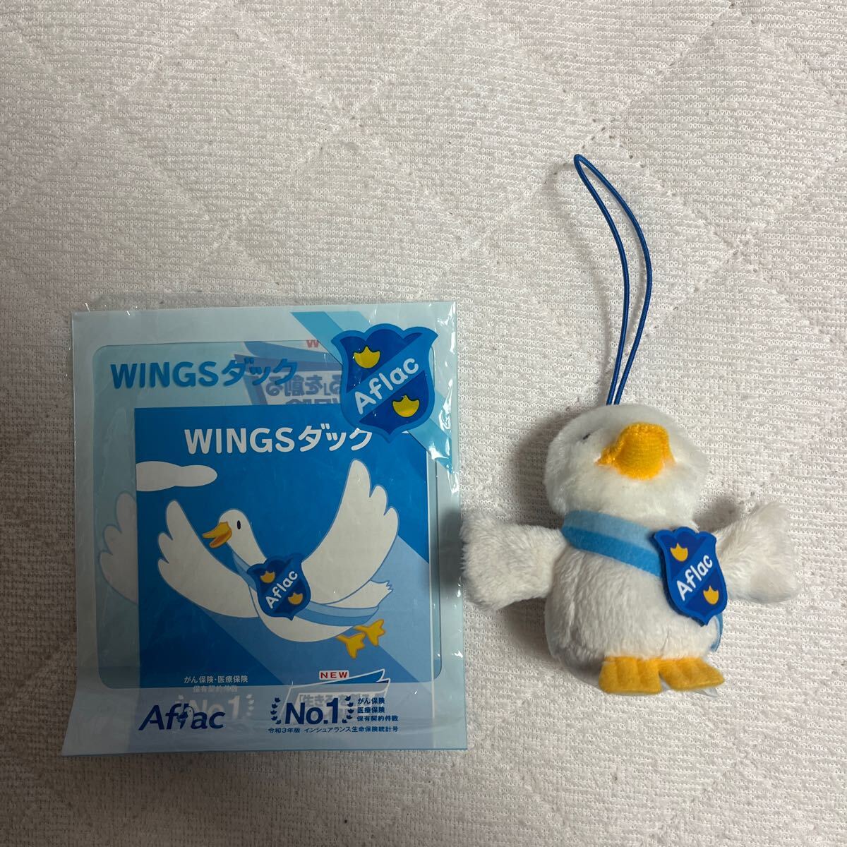 アフラック AFLAC キャラクター アフラックダック マスコット ぬいぐるみ拍卖