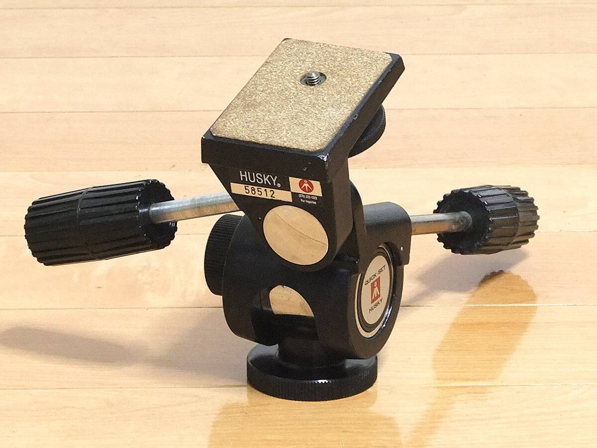 ■HUSKY 3D雲台 細ネジ仕様 中古良品拍卖